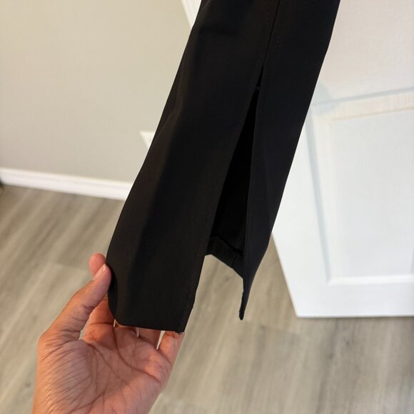 NWT - ZARA Black Straight Leg Stretch Tech Legging Pants - XS - Picture 3 of 9